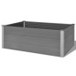 vidaXL Garten-Hochbeet WPC 150 x 100 x 54 cm Grau vidaXL Garten-Hochbeet WPC 150 x 100 x 54 cm Grau
