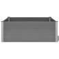 vidaXL Garten-Hochbeet WPC 150 x 100 x 54 cm Grau vidaXL Garten-Hochbeet WPC 150 x 100 x 54 cm Grau