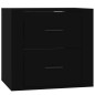 vidaXL Wand-Nachttisch Schwarz 50x36x47 cm vidaXL Wand-Nachttisch Schwarz 50x36x47 cm