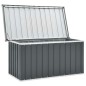 vidaXL Gartenbox Grau 129x67x65 cm vidaXL Gartenbox Grau 129x67x65 cm