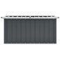 vidaXL Gartenbox Grau 129x67x65 cm vidaXL Gartenbox Grau 129x67x65 cm