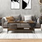 vidaXL Couchtisch Braun Eichen-Optik 80x50x40 cm Holzwerkstoff vidaXL Couchtisch Braun Eichen-Optik 80x50x40 cm Holzwerkstoff
