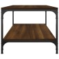 vidaXL Couchtisch Braun Eichen-Optik 80x50x40 cm Holzwerkstoff vidaXL Couchtisch Braun Eichen-Optik 80x50x40 cm Holzwerkstoff