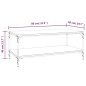 vidaXL Couchtisch Braun Eichen-Optik 80x50x40 cm Holzwerkstoff vidaXL Couchtisch Braun Eichen-Optik 80x50x40 cm Holzwerkstoff