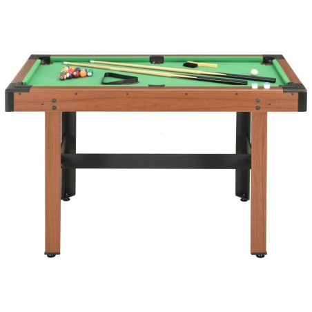 vidaXL Billardtisch 4 Fuß 122×61×76 cm Braun  