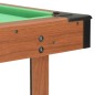 vidaXL Billardtisch 4 Fuß 122×61×76 cm Braun vidaXL Billardtisch 4 Fuß 122×61×76 cm Braun