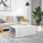 vidaXL 3-tlg. Satztisch-Set Weiß 60x60x38 cm Holzwerkstoff vidaXL 3-tlg. Satztisch-Set Weiß 60x60x38 cm Holzwerkstoff