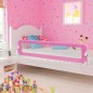 vidaXL Kleinkind-Bettschutzgitter Rosa 180x42 cm Polyester vidaXL Kleinkind-Bettschutzgitter Rosa 180x42 cm Polyester