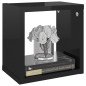 vidaXL Würfelregale 6 Stk. Hochglanz-Schwarz 22x15x22 cm vidaXL Würfelregale 6 Stk. Hochglanz-Schwarz 22x15x22 cm