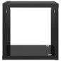 vidaXL Würfelregale 6 Stk. Hochglanz-Schwarz 22x15x22 cm vidaXL Würfelregale 6 Stk. Hochglanz-Schwarz 22x15x22 cm