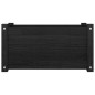 vidaXL Pflanzkübel Schwarz 60x31x31 cm Massivholz Kiefer vidaXL Pflanzkübel Schwarz 60x31x31 cm Massivholz Kiefer