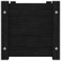 vidaXL Pflanzkübel Schwarz 60x31x31 cm Massivholz Kiefer vidaXL Pflanzkübel Schwarz 60x31x31 cm Massivholz Kiefer
