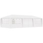 vidaXL Profi-Partyzelt mit Seitenwänden 4×9 m Weiß 90 g/m² vidaXL Profi-Partyzelt mit Seitenwänden 4×9 m Weiß 90 g/m²