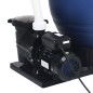 vidaXL Sandfilter mit 7-Wege-Ventil und 1000 W Pumpe Blau Schwarz vidaXL Sandfilter mit 7-Wege-Ventil und 1000 W Pumpe Blau Schwarz