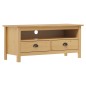 vidaXL TV-Schrank Hill Honigbraun 110x40x47 cm Massivholz Kiefer vidaXL TV-Schrank Hill Honigbraun 110x40x47 cm Massivholz Kiefer