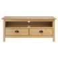 vidaXL TV-Schrank Hill Honigbraun 110x40x47 cm Massivholz Kiefer vidaXL TV-Schrank Hill Honigbraun 110x40x47 cm Massivholz Kiefer