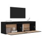 vidaXL Wandschränke 2 Stk. Schwarz 60x30x35 cm Massivholz Kiefer vidaXL Wandschränke 2 Stk. Schwarz 60x30x35 cm Massivholz Kiefer