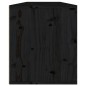 vidaXL Wandschränke 2 Stk. Schwarz 60x30x35 cm Massivholz Kiefer vidaXL Wandschränke 2 Stk. Schwarz 60x30x35 cm Massivholz Kiefer