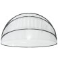 vidaXL Pool-Kuppel Rund 406x203 cm PVC vidaXL Pool-Kuppel Rund 406x203 cm PVC