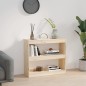 vidaXL Bücherregal Raumteiler 80x30x71,5 cm Massivholz Kiefer vidaXL Bücherregal Raumteiler 80x30x71,5 cm Massivholz Kiefer