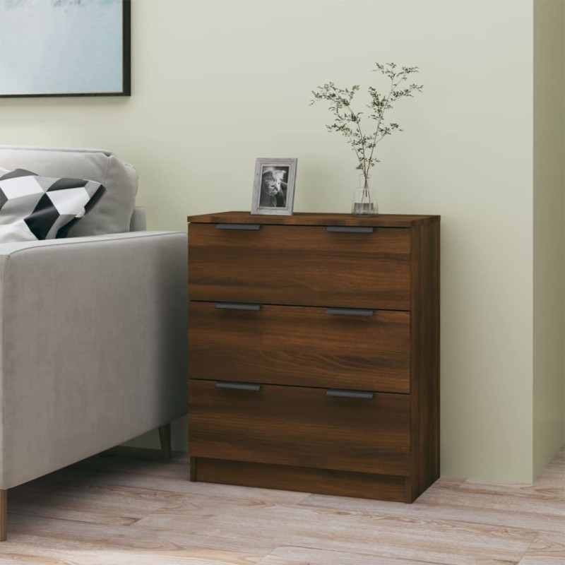vidaXL Sideboard Braun Eichen-Optik 60x30x70 cm Holzwerkstoff vidaXL Sideboard Braun Eichen-Optik 60x30x70 cm Holzwerkstoff
