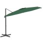 vidaXL LED-Ampelschirm Grün 400x300 cm vidaXL LED-Ampelschirm Grün 400x300 cm