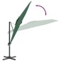vidaXL LED-Ampelschirm Grün 400x300 cm vidaXL LED-Ampelschirm Grün 400x300 cm