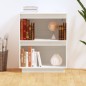 vidaXL Beistellschrank Weiß 60x34x75 cm Massivholz Kiefer vidaXL Beistellschrank Weiß 60x34x75 cm Massivholz Kiefer