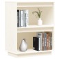 vidaXL Beistellschrank Weiß 60x34x75 cm Massivholz Kiefer vidaXL Beistellschrank Weiß 60x34x75 cm Massivholz Kiefer