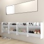 vidaXL Wand-Schuhschränke 4 Stk. Weiß 60x18x60 cm Holzwerkstoff vidaXL Wand-Schuhschränke 4 Stk. Weiß 60x18x60 cm Holzwerkstoff