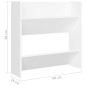 vidaXL Wand-Schuhschränke 4 Stk. Weiß 60x18x60 cm Holzwerkstoff vidaXL Wand-Schuhschränke 4 Stk. Weiß 60x18x60 cm Holzwerkstoff