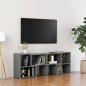 vidaXL TV-Schrank Grau 104x30x52cm Holzwerkstoff vidaXL TV-Schrank Grau 104x30x52cm Holzwerkstoff