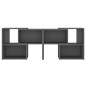 vidaXL TV-Schrank Grau 104x30x52cm Holzwerkstoff vidaXL TV-Schrank Grau 104x30x52cm Holzwerkstoff