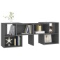 vidaXL TV-Schrank Grau 104x30x52cm Holzwerkstoff vidaXL TV-Schrank Grau 104x30x52cm Holzwerkstoff