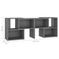 vidaXL TV-Schrank Grau 104x30x52cm Holzwerkstoff vidaXL TV-Schrank Grau 104x30x52cm Holzwerkstoff