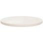 vidaXL Tischplatte Weiß Ø50x2,5 cm Massivholz Kiefer vidaXL Tischplatte Weiß Ø50x2,5 cm Massivholz Kiefer