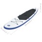 vidaXL Stand Up Paddle Surfboard SUP Aufblasbar Blau und Weiß vidaXL Stand Up Paddle Surfboard SUP Aufblasbar Blau und Weiß