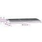 vidaXL Türvordach Schwarz 300x100 cm Polycarbonat vidaXL Türvordach Schwarz 300x100 cm Polycarbonat