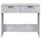 vidaXL Konsolentisch Betongrau 90x36x75 cm Holzwerkstoff vidaXL Konsolentisch Betongrau 90x36x75 cm Holzwerkstoff