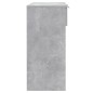 vidaXL Konsolentisch Betongrau 90x36x75 cm Holzwerkstoff vidaXL Konsolentisch Betongrau 90x36x75 cm Holzwerkstoff
