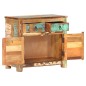 vidaXL Sideboard 70x35x65 cm Altholz Massiv vidaXL Sideboard 70x35x65 cm Altholz Massiv