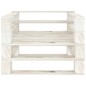 vidaXL Outdoor-Sessel Paletten Holz Weiß vidaXL Outdoor-Sessel Paletten Holz Weiß