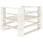 vidaXL Outdoor-Sessel Paletten Holz Weiß vidaXL Outdoor-Sessel Paletten Holz Weiß