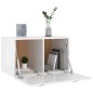 vidaXL Wandschrank Hochglanz-Weiß 80x35x36,5 cm Holzwerkstoff vidaXL Wandschrank Hochglanz-Weiß 80x35x36,5 cm Holzwerkstoff