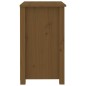 vidaXL Nachttisch Honigbraun 50x35x61,5 cm Massivholz Kiefer vidaXL Nachttisch Honigbraun 50x35x61,5 cm Massivholz Kiefer