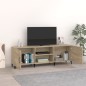 vidaXL TV-Schrank Sonoma-Eiche 150x30x50 cm Holzwerkstoff vidaXL TV-Schrank Sonoma-Eiche 150x30x50 cm Holzwerkstoff