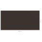 vidaXL Zeltteppich 300x600 cm Braun vidaXL Zeltteppich 300x600 cm Braun