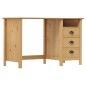 vidaXL Schreibtisch Hill mit 3 Schubladen 120×50×74 cm Kiefernholz vidaXL Schreibtisch Hill mit 3 Schubladen 120×50×74 cm Kiefernholz