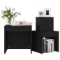 vidaXL Satztische 3-tlg. Schwarz Holzwerkstoff vidaXL Satztische 3-tlg. Schwarz Holzwerkstoff