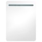 vidaXL LED-Spiegelschrank fürs Bad Glänzend Weiß 60x11x80 cm vidaXL LED-Spiegelschrank fürs Bad Glänzend Weiß 60x11x80 cm